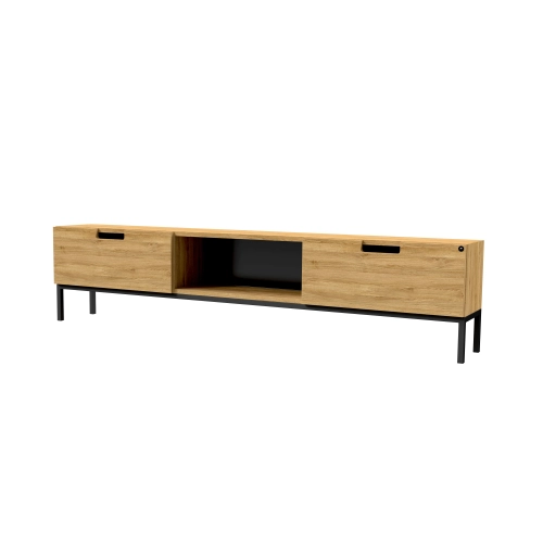 Szafka RTV-46 Drewno Lite Dąb Loft Lakier Rozmiary od 100 cm do 200 cm PREMIUM